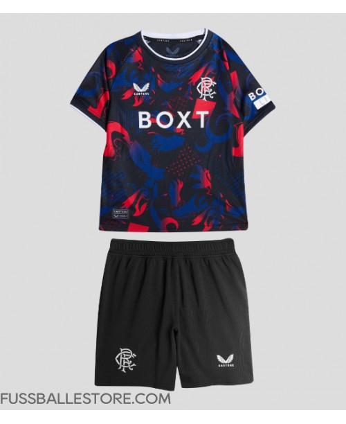 Günstige Rangers 3rd trikot Kinder 2024-25 Kurzarm (+ Kurze Hosen)
